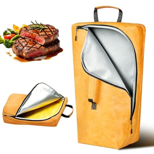 BBQ Blanket for Resting Meat, Insulated Meat Resting Bag for Brisket Pork Steak, Leak-Proof Meat Brisket Blanket for Moisture Retention Tender, Outdoor Barbecue Grilling Gift for Men, Husband, Father - Image 1