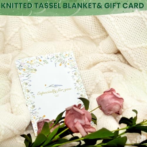 Get Well Gifts for Women Care Package - Surgery Recovery & Chemo Comfort Box, Feel Better Basket for Her After Miscarriage or Illness,Surgery Cancer, Encouraging Self-Care Gift(Green White) - Thumbnail 6
