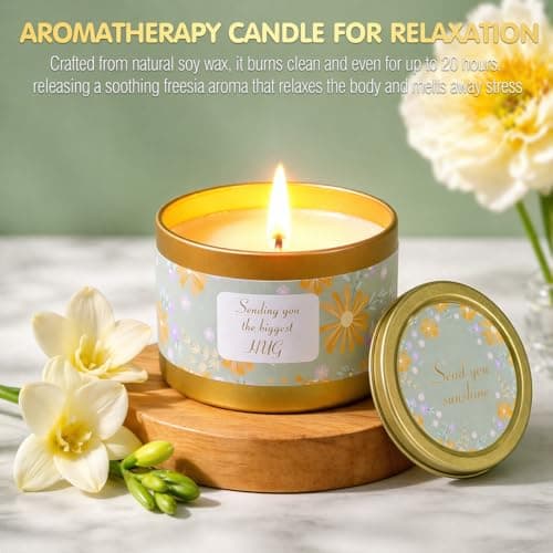 OPOWIS Self Care Gifts for Women Get Well Soon Gift Baskets, Spa Care Package After Surgery Recovery, Sympathy Inspirational Thinking of You Gift Set for Mom Best Friend Sister Sick Feel Better Gifts - Thumbnail 6