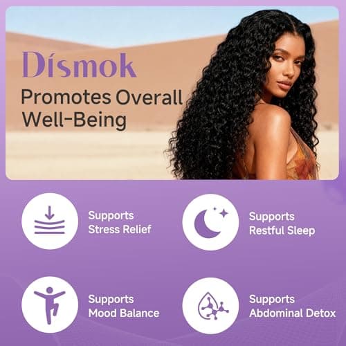 Dismok Cortisol Supplements for Women, Adrenal Support, 12-in-1 Ashwagandha Supplements, Supports Abdominal Detox, Reduces Stress & Anxiety, Promotes Calm & Restful Sleep, Third-Party Lab Tested - Thumbnail 6