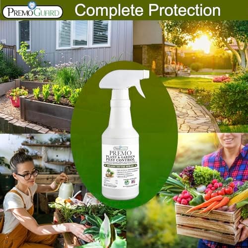 Plant & Garden Pest Control by Premo Guard - 32 oz - Insect & Disease Control for Organic Gardening - Effective Natural Plant Based Formula for Inside & Outside Plants - Thumbnail 6