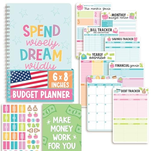 2026 Budget Planner and Monthly Bill Organizer - Budget Book and Financial Planner, Monthly Budgeting Planners and Tracker, Bill Planners and Expense Tracker Notebook for Budgets Binder - Image 1
