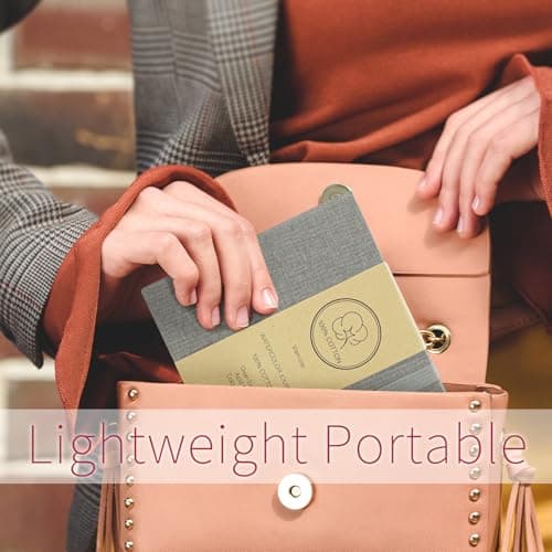 Vienrose Watercolor Sketchbook, 5.5"x5.5" Watercolor Journal with 24 Sheets 140 LB (300 GSM) Cotton Watercolor Paper, Black Linen Cover Watercolcr Sketch Book As Travel Notebook Mixed Media Pad - Thumbnail 6