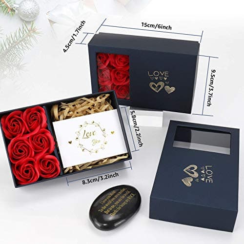 Mothers Day Gifts for Mom - I Love You Mom Gifts - Sentimental Unique Gifts for Mom from Son Daughter - Happy Mothers Day Handmade Funny Engraved Rock - You Are My Rock Gifts for Mother - Thumbnail 3