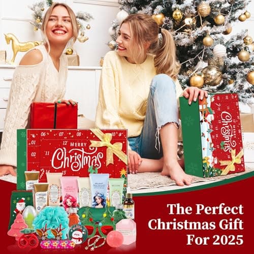 Advent Calendar 2026-24 Days of Luxury Bath & Body Gifts Set, Christmas Countdown Calendar Holiday Gifts, Skincare Beauty Gift Baskets - Thumbnail 3