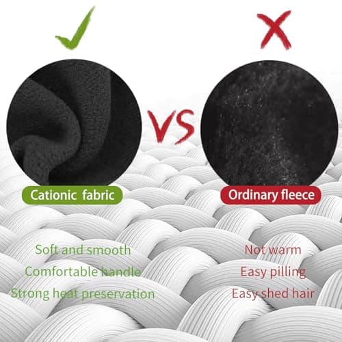 Renil Ear Warmers for Men and Women & Ear Warmers for Cold Weather Headband (Black, One Size) - Thumbnail 4