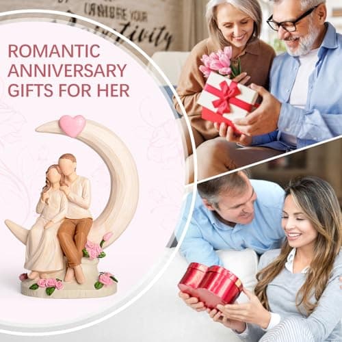 Vofstand Wedding Anniversary Figurine Gifts for Couple - Thumbnail 3