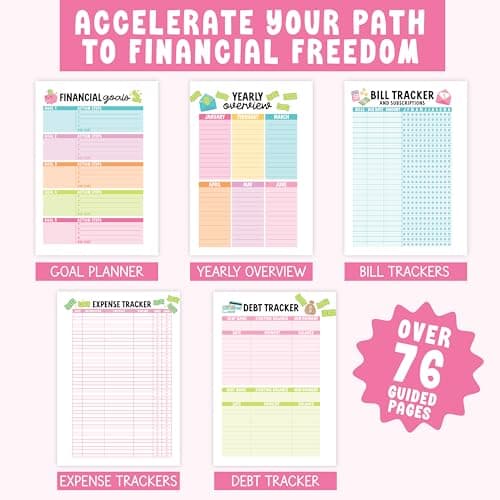 2026 Budget Planner and Monthly Bill Organizer - Budget Book and Financial Planner, Monthly Budgeting Planners and Tracker, Bill Planners and Expense Tracker Notebook for Budgets Binder - Thumbnail 3