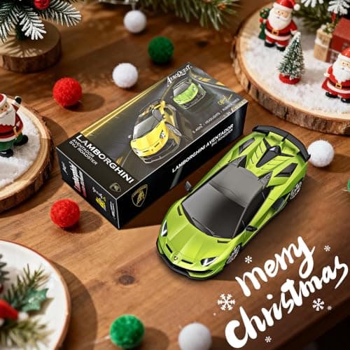 AEROQUEST Lamborghini Remote Control Car, 1:24 Scale Electric Sport Racing Hobby Toy Car Lamborghini Model Vehicle for Boys Girls Birthday Gifts, Green - Thumbnail 6