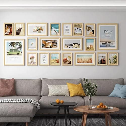 48 Pairs(96 Strips) Small Picture Hanging Strips Heavy Duty, Picture Hanging Kit, Hang Pictures on Wall Without Nails, No Hole Picture Hangers, Removable Adhesive Strips for Frame Hanging - Thumbnail 3