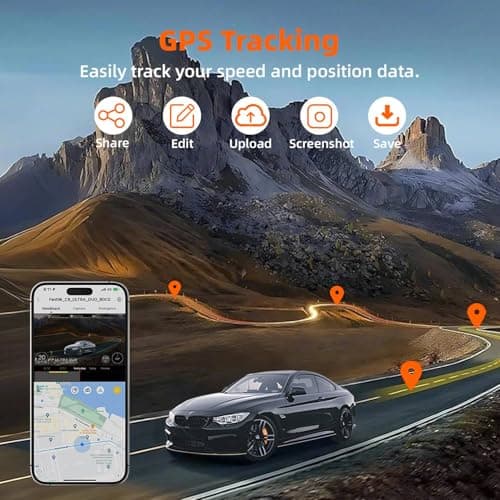 4K+1080P Dash Cam Front and Rear,FHD Wireless Dual Dashcam for Cars,Hardwire,HDR Night Vision,24H Parking Mode,5G WiFi & GPS,Car Battery Protection,Hardwire Kit,128GB Card - Thumbnail 6