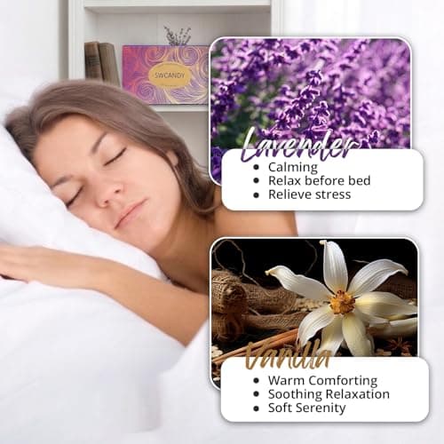 Shower Steamers Aromatherapy SWCANDY 8 Pack Gifts for Mom - Wife, Daughter, Grandma, Women, Sister and Teen Girls Natural Essential Oils Home Spa Self Care Stress Relief Relaxation - Thumbnail 6