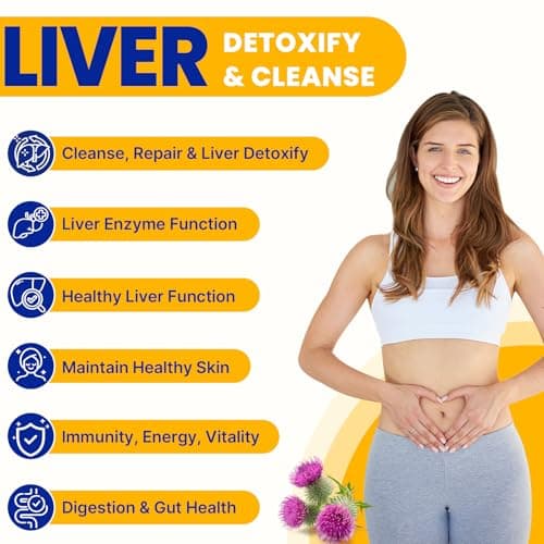 Liver Detoxify Repair & Cleanse, with Akkermansia & Milk Thistle, 60 Caps - Thumbnail 2