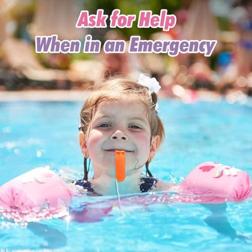 HeySplash Swim Vest for Kids, Toddler Pool Floaties Fit 22-55 Lbs, Swimming Vest with Adjustable Strap, Swim Jacket Water Wings Arm Floats, Puddle Sea Beach Boat Jumper Boys Girls, Pink Unicorn - Thumbnail 3