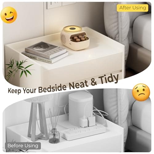 Speakers Bluetooth Wireless, 3 in 1 Protable Cute Speakers with Aromatic tray, Vintage Record Player Look, Adjustable Ambient Lights for Home Office Decor, Gifts for Mother, Girlfriend, Men (Beige) - Thumbnail 6