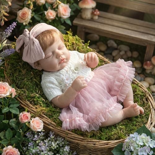 Vvioxiu Reborn Baby Dolls, 20inch Realistic Newborn Baby Doll with Cloth Body & Vinyl Limbs, Lifelike Real Life Baby Doll for Kids, Collectors & Gift Giving, Ages 3+ - Thumbnail 3