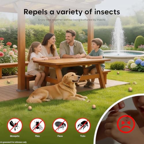 Mosquito Repellent Outdoor Patio 36 Balls - Mosquito Repellant Indoor & Outdoor for Yard Home Patio Travel Camping, Keep Mosquitoes Away from Door Patio - Thumbnail 4