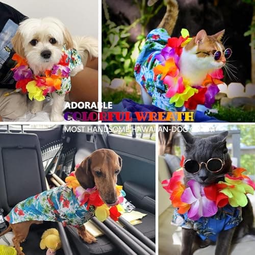 KUCDBUN Dog Pool Float, Funny 6-in-1 Inflatable Dog Floats for Pool, Pet Floatie Raft for Small Dogs, Puppy and Doggies, White Unicorn - Thumbnail 6