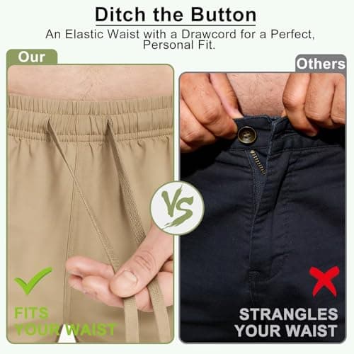 Balanoon Men's 7" Athletic Gym Shorts Lightweight Running Shorts with Zipper Pockets Elastic Drawstring Waistband Quick Dry Fit Basketball Workout Golf Soccer Casual Beach Active Outdoor - Thumbnail 3