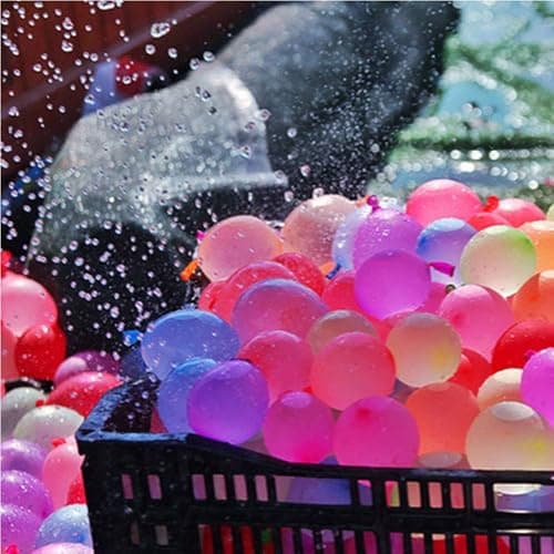 999 PCS Self Sealing Water Balloons Quick Fill, Water Balloon Yard Games Rapid Fill Kids Toys, Balloons Set Summer Splash Party Easy Quick Fun Outdoor Backyard for Swimming Pool A1 - Thumbnail 4