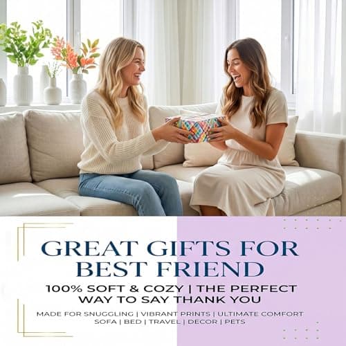 Nxchptr1 Throw Blanket Birthday Gifts for Boyfriend, Gift for Him, Soft Lightweight Cozy Romantic Wedding Anniversary Valentines Decorations for Home Bed Couch 50'' x 60'' - Thumbnail 5