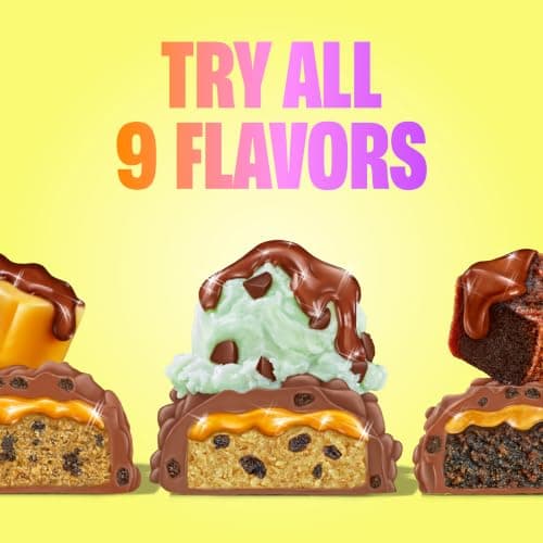 Misfits Vegan Protein Bars - Fudgey Brownie Batter| Nutrition Bars - 14g Protein, 1g Sugar, Plant-based, Low Carb, Non-GMO, Gluten Free Snacks | Pack of 12 - Thumbnail 6