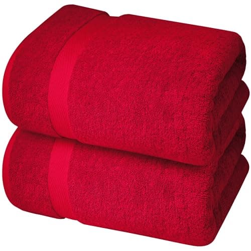 Infinitee Xclusives Jumbo Bath Sheets Towels for Adults – 600 GSM (35X70 Inches)– 100% Ring Spun Cotton, Soft and Absorbent Large Bath Towels for Bathroom - Thumbnail 6
