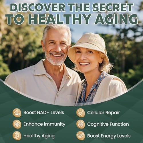 MEGNETA Liposomal NAD+ Supplement 1200mg with Trans Resveratrol - Boost NAD+ Levels, Energy & Anti-Aging Support - Vegan, 100 Softgels - Thumbnail 4