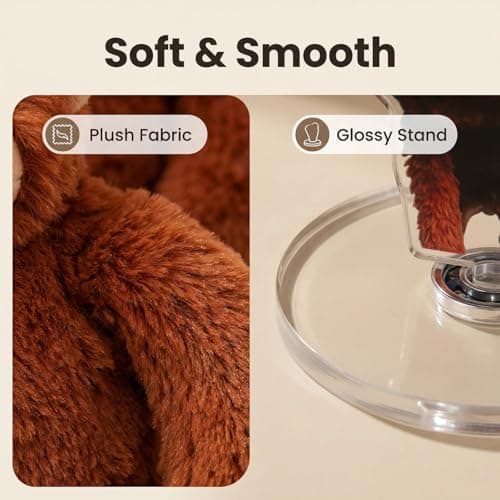 Yszbiay Protect Punch Monkey Rotating Monkey Acrylic Display Plaque – Cute Desktop & Car Ornament, Gift for Animal Lovers, 360° Spin, Decorative Keepsake for Home, Office, Holidays (yellowB) - Thumbnail 4