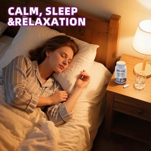 Cortisol Supplements for Women Men, High Cortisol Reducer Health, Detox Cortisol Manager for Stress Relief ,Mood and Sleep with Ashwagandha, L-Theanine, Lower and Control - Non-GMO,Vegan 60 Capsules - Thumbnail 4