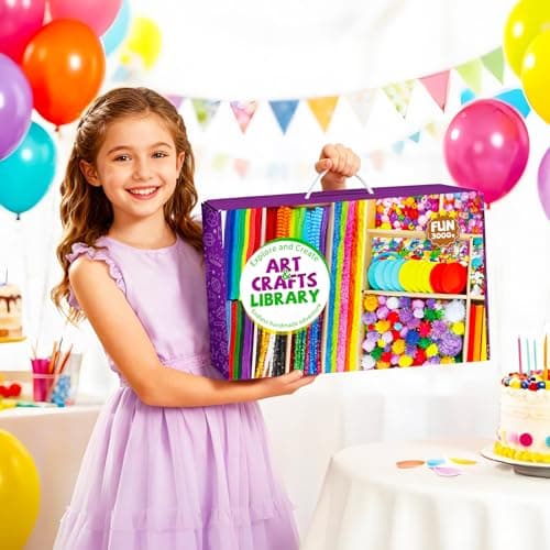 Itopstar Arts and Crafts Kit for Kids, Science Kits for Kids Age 5-7, Craft Kits and Art Supplies, Gifts for 5 7 9 Year Old Girls, Crafts for Kids Ages 4-8 8-12 - Thumbnail 6