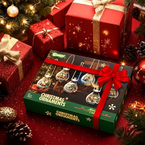 2026 Light-Up Christmas Ornament Building Kit — 647 PCS Holiday Building Blocks Set for Kids and Adults, Featuring Gingerbread House, Santa, Reindeer, Polar Bear, Nutcracker Soldier & Penguin - Thumbnail 6