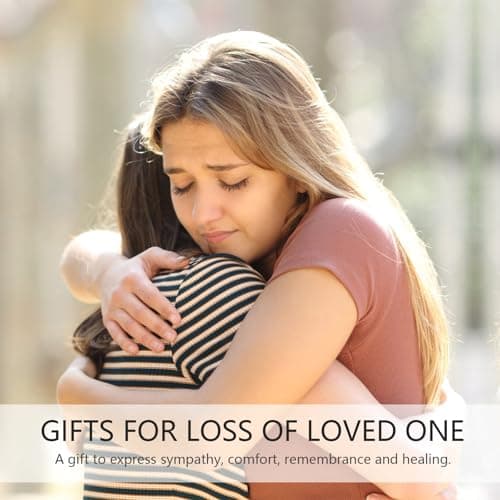 Kohehe Sympathy Gifts for Loss of Loved One, 5.12" Angel Sympathy Gift,Memorial Gift for Loss of Dad Mom Grandmother, Angel Figurine for Bereavement Remembrance Gifts (Sympathy-Figurine) - Thumbnail 6