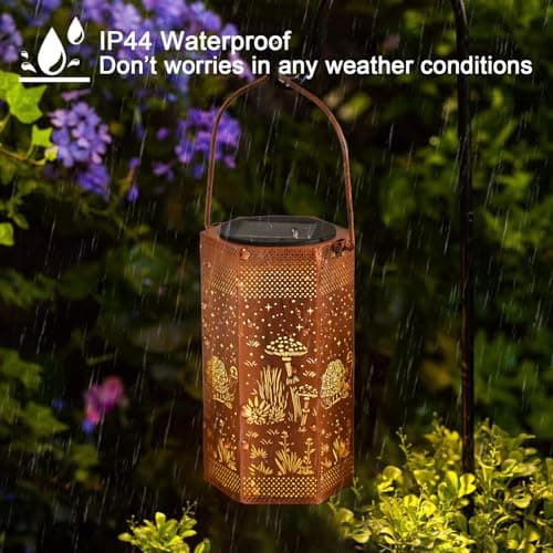 2 Pack Turtles Solar Lantern Outdoor Waterproof - Mothers Day Gifts for Mom Grandma - Birthday Day Gifts for Women, Garden Decor Solar Lights Outdoor - Thumbnail 5