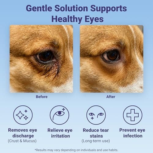 UZENEY Eye Wipes for Dogs & Cats, Eye Cleaning and Grooming Wipes Gently Removes Eye Tear Stain, Deris, Discharge, Safe Ingredients for Pet, Unscented, 100pcs - Thumbnail 2