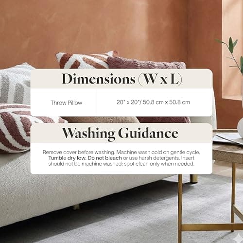 Sunday Citizen Snug Throw Pillow – Soft Memory Foam Decorative Pillow, Plush Snug Fabric Cover, Cozy Sofa & Bed Pillow, Washable Cover, Luxury Throw Pillow (Coal) - Thumbnail 5