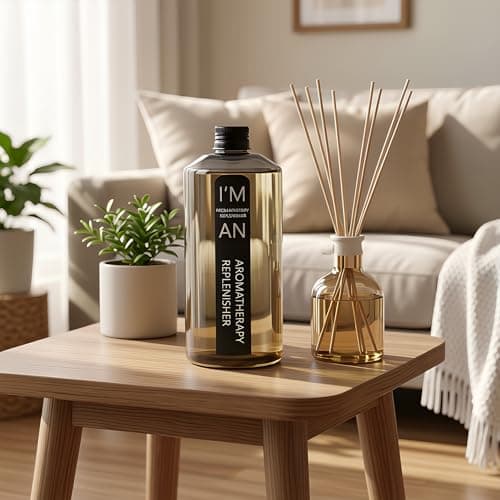 Reed Diffuser Oil Refill Hilton, 500ml/16.9Fl oz - Premium Long Lasting Floral Essential Oil, Home Fragrance for Hotel Didduser, Bedroom, SPA, Bathroom Home Decor - Thumbnail 3