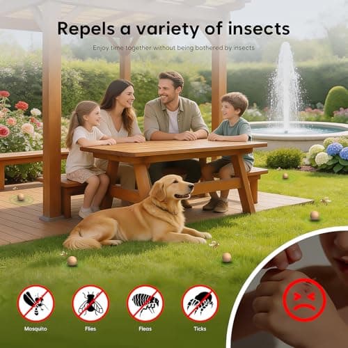 Mosquito Repellent Outdoor Patio 36 Balls - Mosquito Repellant Indoor & Outdoor for Yard Home Patio Travel Camping, Keep Mosquitoes Away from Door Patio - Thumbnail 4