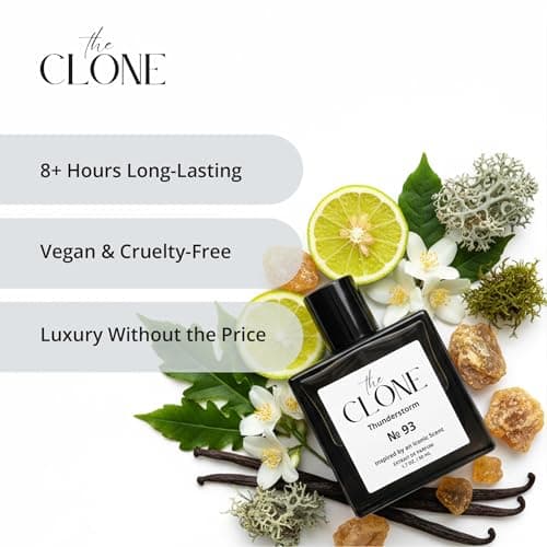 Clone, Thunderstorm No. 93 - Inspired by Aventus Perfume For Men, Extrait de Parfum, Luxury Fragrance Perfume Spray, 1.7 Fl Oz (50ml) - Thumbnail 3