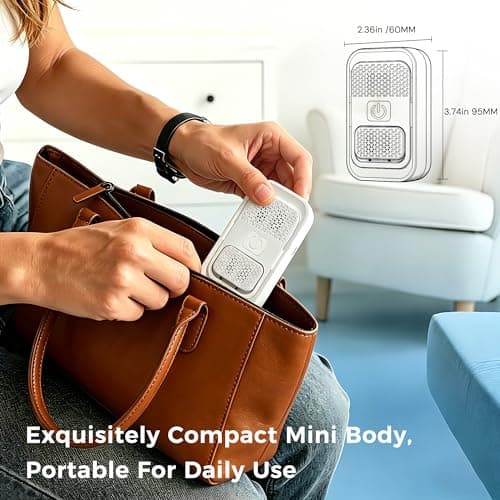 Briignite Plug In Air Purifier, Air Ionizers for Home, 1 Pack - Thumbnail 5