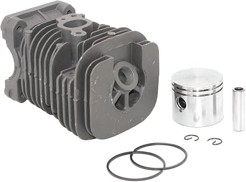 Adorih 41.1mm PT350 Cylinder Piston Kit ， for Poulan 2375 2175 2050 2055 2075 1950LE 2450 1975 Chainsaws - Complete Replacement Parts for OEM 530071408, 530012550, 530069608 - Thumbnail 6