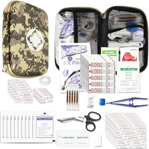 Car-Home Survival First-Aid Kit Emergency-Kit - Camouflage 277Pcs Equipment Travel Supplies Home Camping Hiking YIDERBO - Image 1