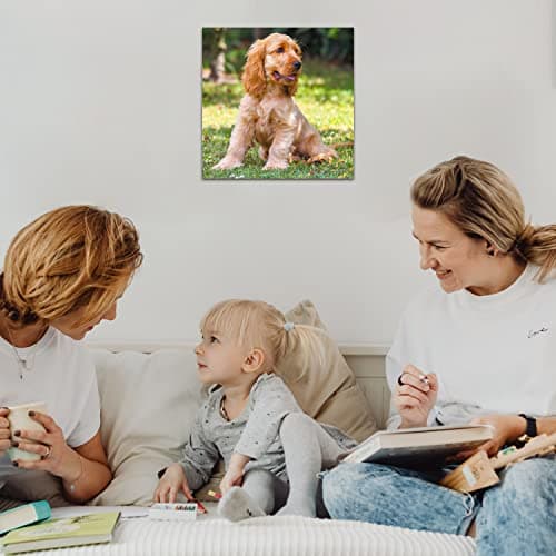 Custom Canvas Prints with Your Photo, Framed Personalized Wall Art, High Definition Photo Prints on Canvas for Home Decor, Wedding & Family Gifts, Ready to Hang (8" L x 8" W) - Thumbnail 3