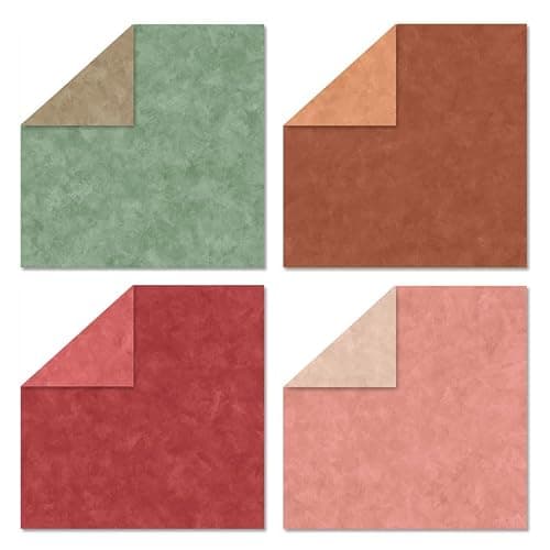 Scrapbook Paper, 12x12 Double Sided Patterned Papers, 24 Sheets Pattern Paper for Card Making, DIY Photo Album Decor (Earthy) - Thumbnail 3