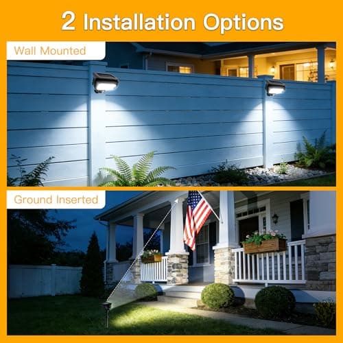 Ollny Solar Lights Outdoor Waterproof IP65, 360° Rotation Solar Spot Lights Outdoor, Long Last 2 Lighting Modes Solar Powered Garden Yard Spot Solar Lights for Outside Landscape 4 Pack (Cool White) - Thumbnail 3