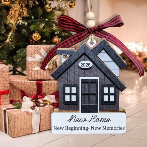 House Warming Gifts New Home, Housewarming Gifts for Women, Couple, Homeowners, New House Gift Ideas - New Home Ornament 2026, First Christmas House Ornament - Thumbnail 2