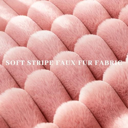 HABUTWAY Convertible Folding Sofa Bed Couch,3 in 1 Pull Out Couch Bed,Loveseat Sleeper Sofa Bed,Boneless Couches with Pillows for Living Room Bedroom, Light Pink - Thumbnail 6