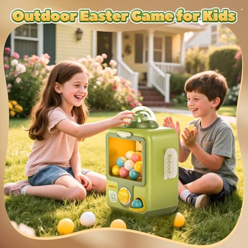 Skirfy Claw Machine for Kids,Dinosaur Mini Vending Machine, Prize Dispenser Toys for Girls and Boys, Electronic Game for Party Birthdays Easter Gift - Thumbnail 5