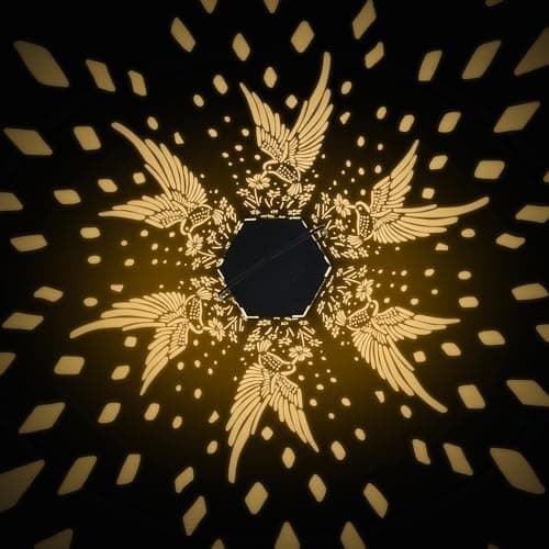 2 Pack Hummingbird Solar Lanterns Outdoor Waterproof - Mothers Day Gifts for Mom Grandma, Birthday Gifts for Women, Solar Lights Outdoor Garden Decor for Outside - Thumbnail 2