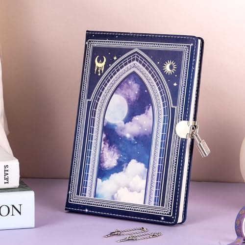 MINICAGIE Journal with Lock for Girls Ages 8-12 Diary with Lock and Key - Thumbnail 6